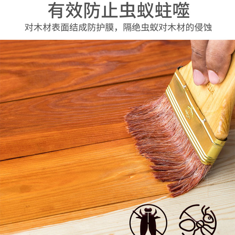 耐水油漆水性聚氨酯木器漆 清漆 家具翻新地板漆 透明环保木器漆