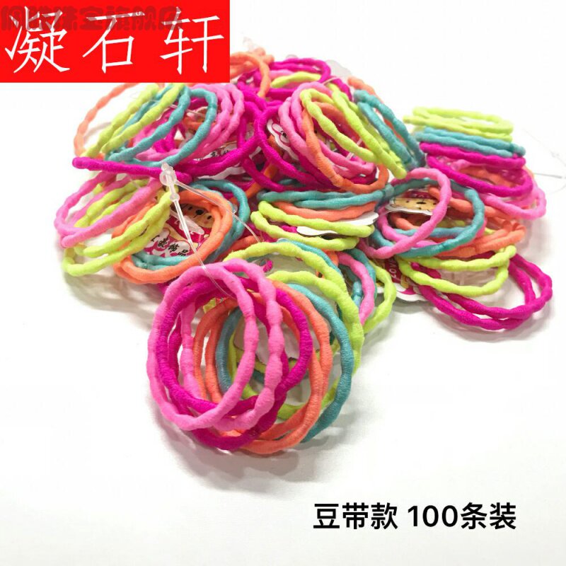 佩头儿童头绳g筋伤发小孩子橡皮不女宝宝发圈小号婴幼儿扎胜发