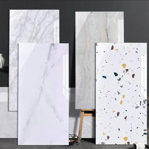 瓷砖贴纸遮丑卫生间墙面翻新装饰背景防水仿大理石铝塑板墙贴自粘