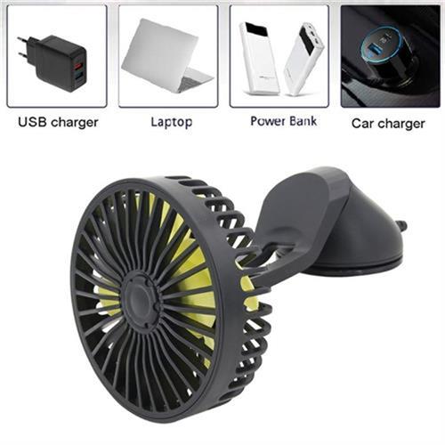 Universal Suction Cup Single Head USB Car Fan Three Speed Co 标准件/零部件/工业耗材 其他五金件 原图主图