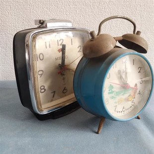 藏物件民国老钟表l小闹董收老座钟杂项老东西旧货古钟怀旧