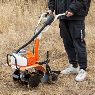 现货速发新款小型果园农用松土农具大功率打草机菜园土壤耕作锄草