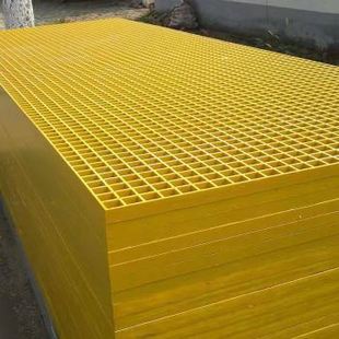 新玻璃钢格栅排水沟盖板洗t车房地格栅板设备操作平台踏板树篦子