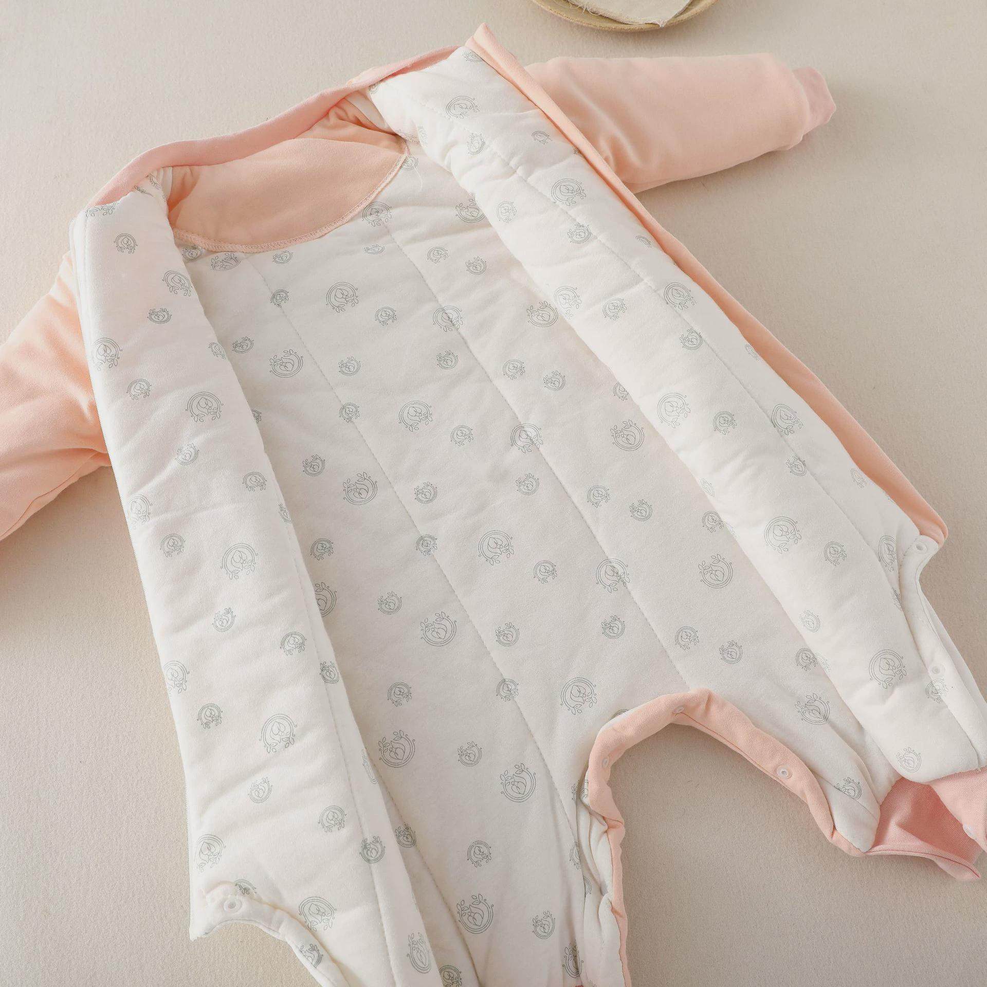 婴儿睡袋秋冬夹棉花加厚连体衣宝宝a类棉防踢被睡衣儿童分腿睡袋,婴童用品,睡袋/防踢被,淘宝优惠券,粉丝福利购,淘宝优惠卷