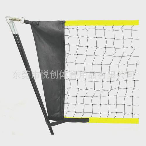 支架羽毛球网可移动便捷式室内训练羽毛球网架可拆卸式羽毛球室外