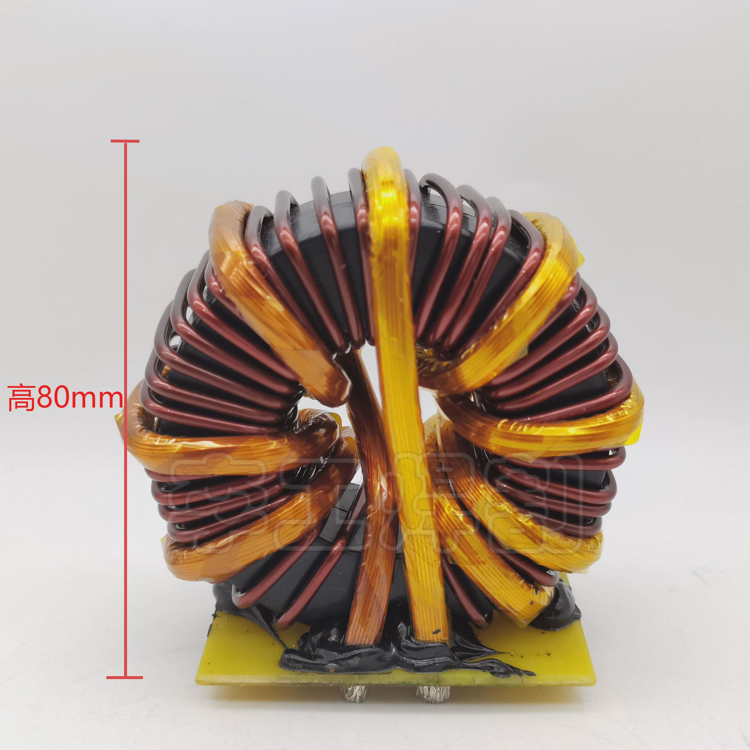 ZX7-315双电源 焊机 非晶变压器T64*40*23  36:4+4环形主变