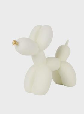 彩色气球办公桌摆件摆件客厅电视柜狗室内树脂工艺品动物摆件