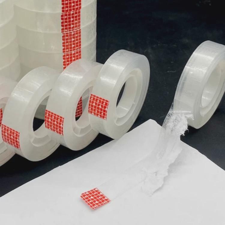 办公文具用品封口带宽0.8cm1cm1.2cm1.5cm1.8cm胶透明小胶布