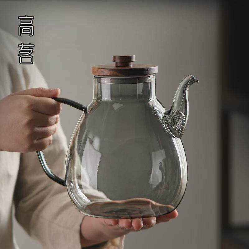 家用玻璃泡茶壶大容量水果冷泡冷水壶冷茶耐高温凉水壶夏天泡水壶