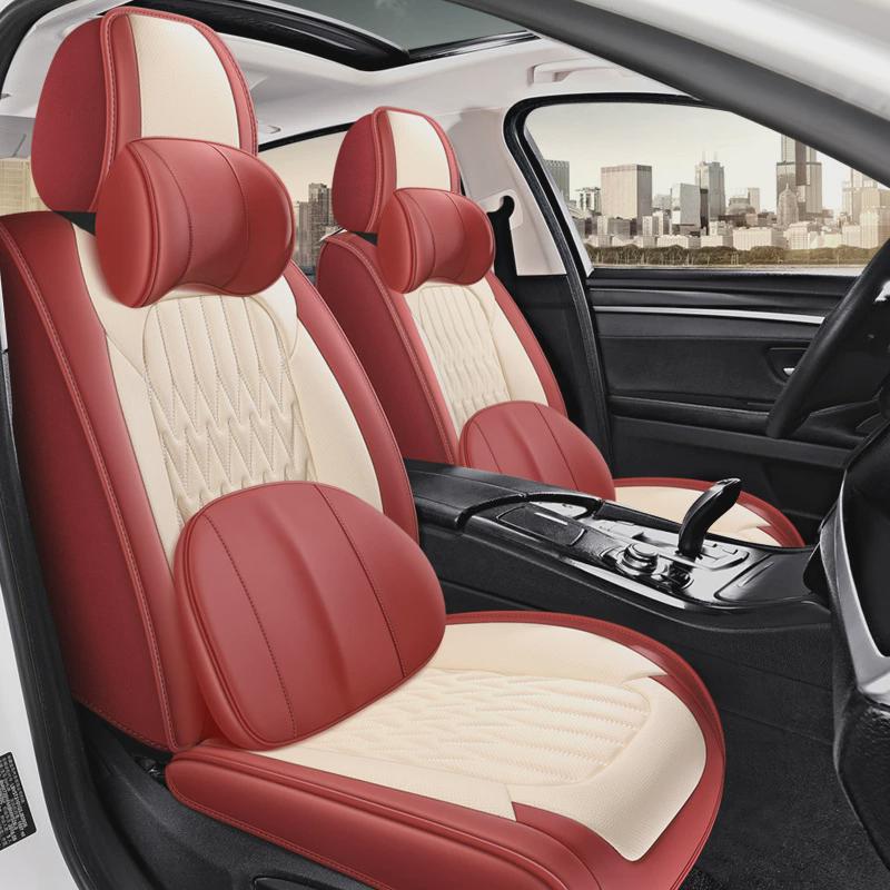 23年新款全包分体头全皮四季通用汽车坐垫座垫座套实体