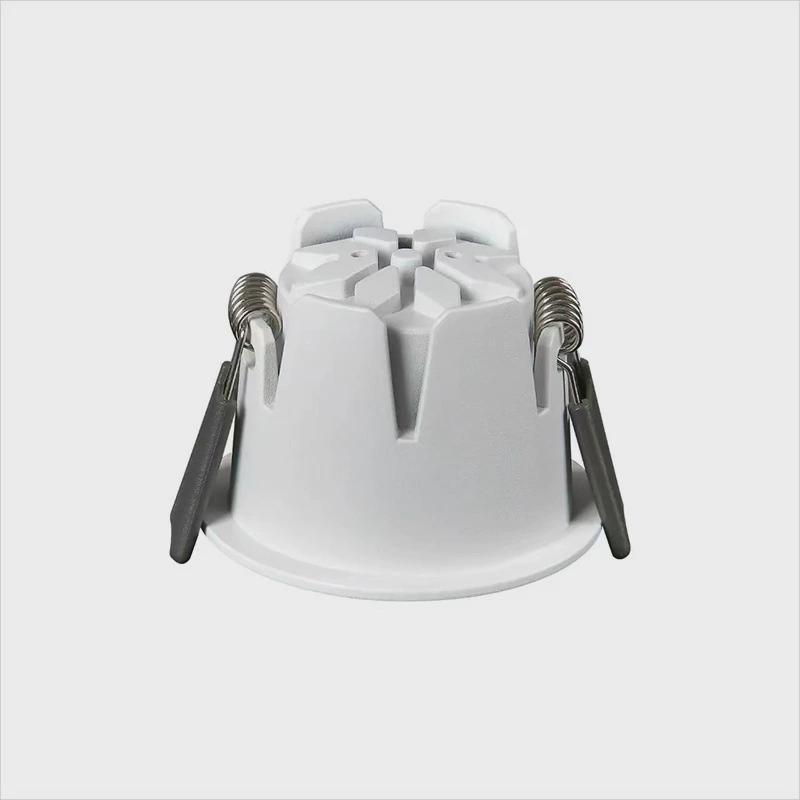 热销源头厂家防眩筒灯低蓝光98显指嵌入式COB桶灯家装商场照明孔