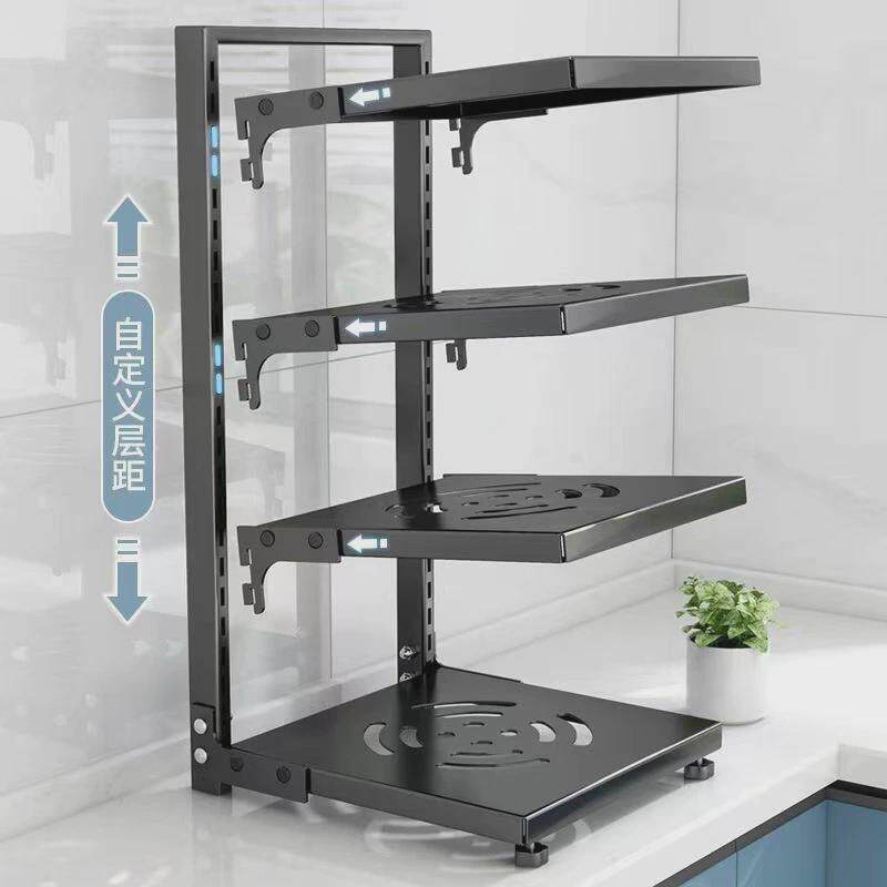 不锈钢锅架子家用放锅架加厚多层厨房置物架台面墙角锅具分层收纳,厨房/烹饪用具,厨房抽屉置物架,淘宝优惠券,粉丝福利购,淘宝优惠卷