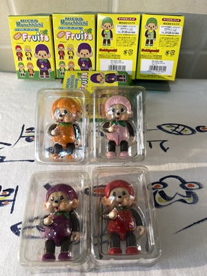 Monchhichi水果系列盲盒礼物