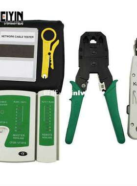 .RJ11 RJ12 RJ45 CAT5 Cat6 LAN Handheld Ethernet Network Too