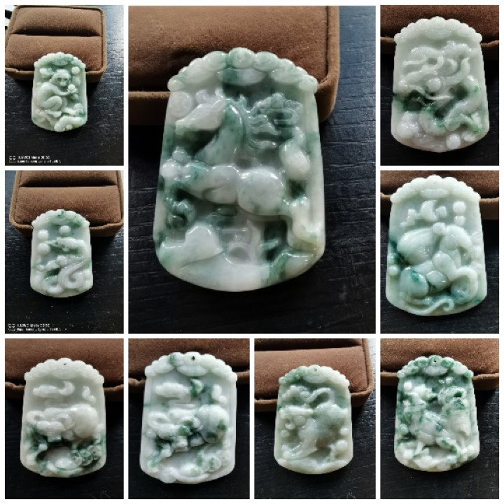 虎蛇马羊猴鸡狗项链吊坠