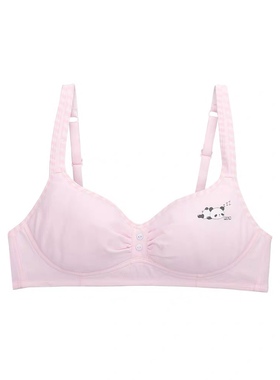 三件包邮 百伶百俐全罩杯薄款无钢圈背钩式发育期高中91097 0162