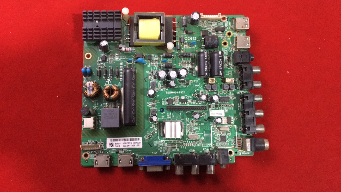 统帅D32KH1000主板TSUMV59-T8C1 4715-MV59T8-A3233K01屏K320WD6