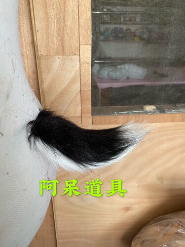 明日方舟讯使COS尾巴仿真耳朵毛绒道具定制