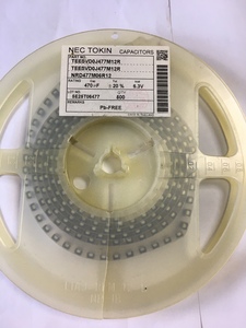 TEESVD0J477M12R 钽电容 470UF 6.3V D型7343-31 477M NEC