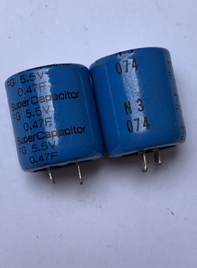 日本NEC／TOKIN5.5V0.47F超级法拉电容器FGOH474ZF FG系列 环保