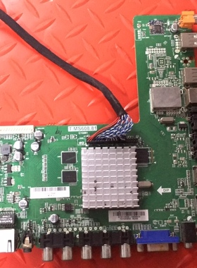 核对图片 50寸电视电路板主板T.MS608.81配屏逻辑V500HJ2-CPE1