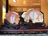 饰饰品礼品 一博珊福精品天然珊瑚玉摆件家居装