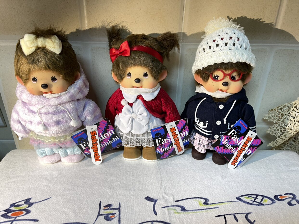 蒙奇奇 monchhichi 毛绒/玩偶/公仔/布