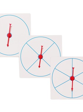 磁性指针转盘 magnetic spinner桌游英语教具
