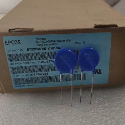 S20K550 EPCOS西门子压敏电阻  B72220S551K101 全新原装