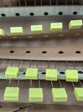 CL71校正电容器474J100V 0.47UF100V 470NF100V 100V474J P=5mm