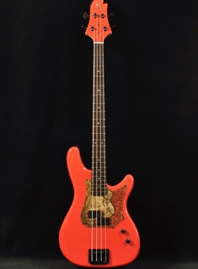 【已售 可定制】Sugi bass RMB 4P 贝斯 硝基漆嘉年华红 休日课长