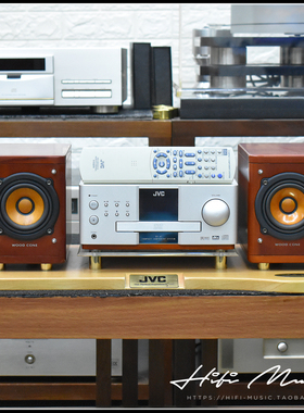 二手原装 JVC/杰伟世EX-A1 hifi发烧DVD迷你组合音响 欧版220V..
