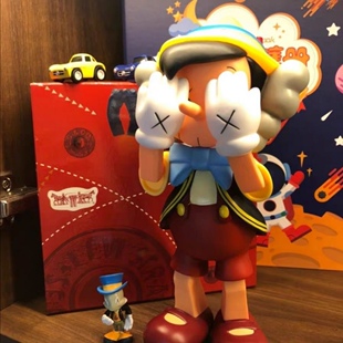 Mand Kaws 匹诺曹公仔手办模型玩具人偶潮流OriginalFake装饰摆件