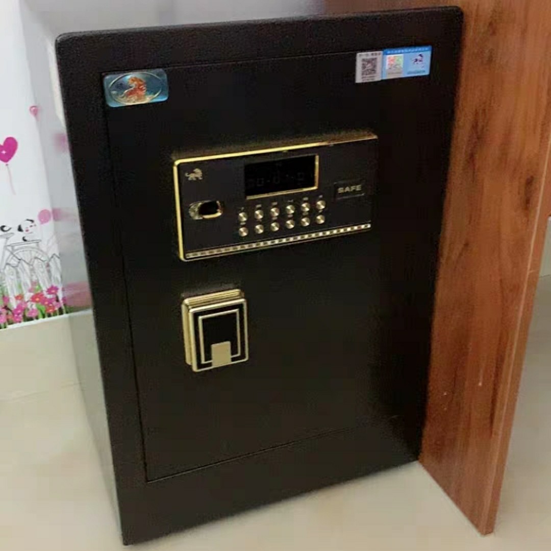 虎牌新品保险柜 家用40CM 指纹保险箱 智能手机WiFi防盗