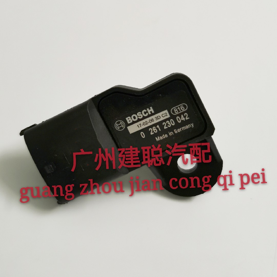 别克英朗新君威新君越科鲁兹1.6T涡轮增压器进气管压力传感器