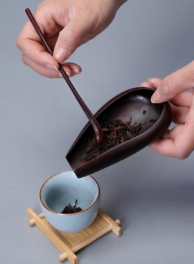 印度小叶紫檀茶具两件套B款