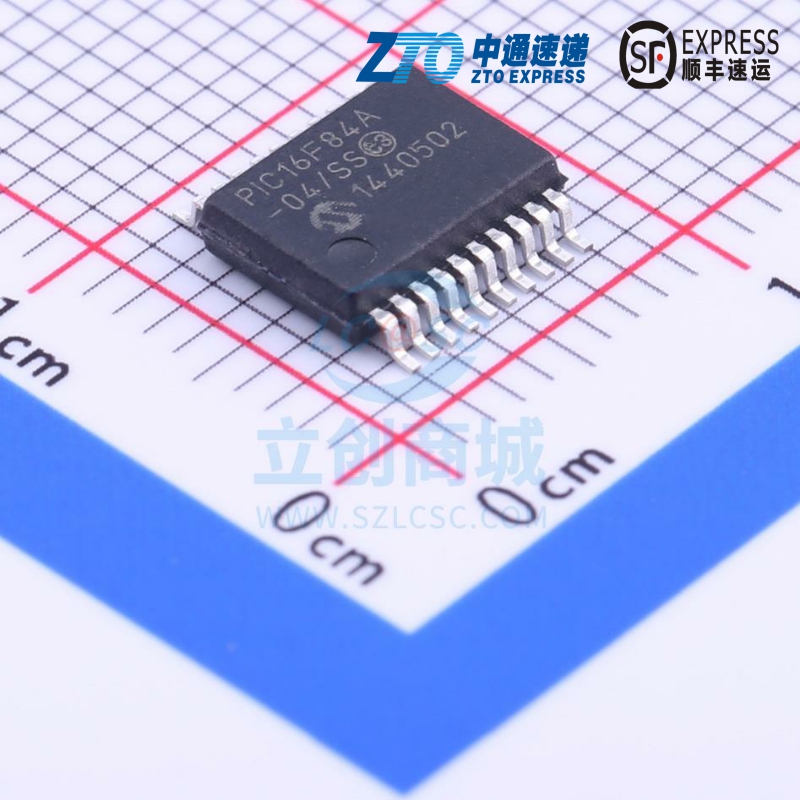 单片机 PIC16F84A-04/SS SSOP-20_208mil MICROCHIP(美国微芯)-封面