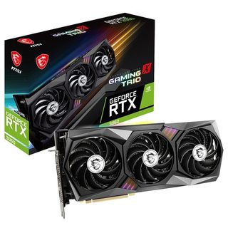 微星MSI魔龙 GeForce RTX 3060 GAMING X TRIO 12G  游戏显卡 LHR