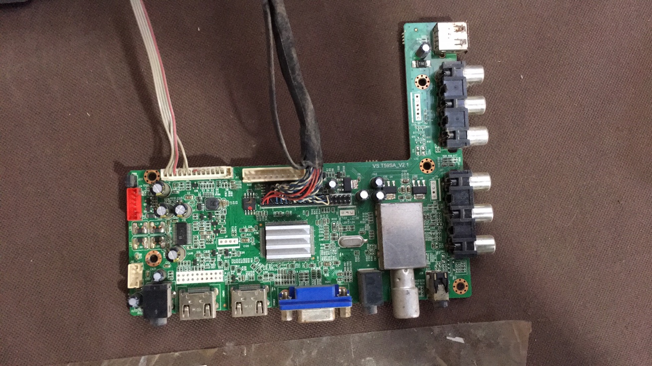 非代用测试好 50寸主板VS.T59SA-V2.1配V500DK2-LS1