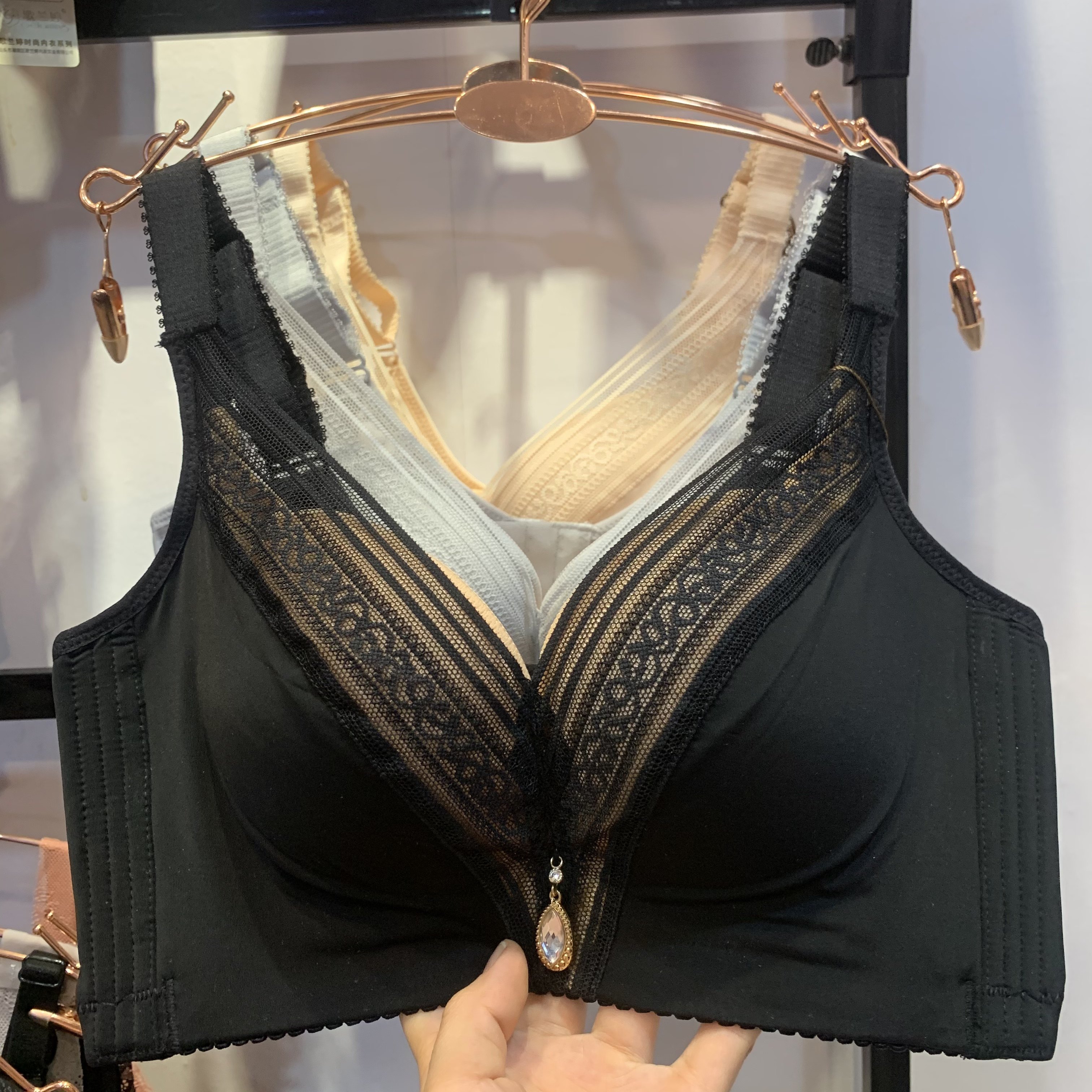 品牌康尚内衣无钢圈聚拢调整收副乳防下垂胸罩上托文胸爆款专卖店