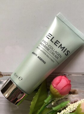 现货 英国Elemis艾丽美骨胶原海洋精华润肤面霜乳霜15ml中样保湿
