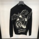 飞鹰羊毛针织衫 圆领毛衣 MARCELOBURLON 时尚 MB男士 新品