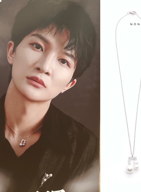 周深同款珍珠音符项链