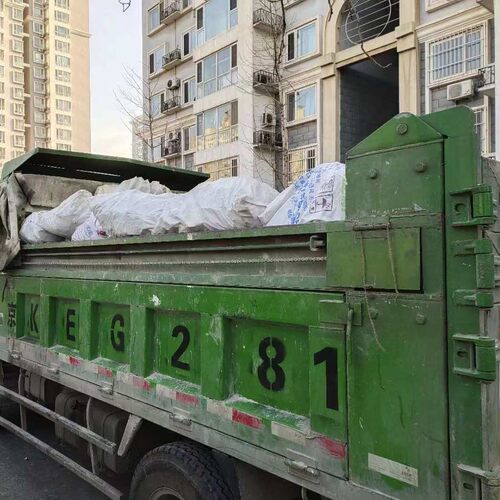 北京建筑垃圾清运拉渣土绿皮垃圾清运装修施工