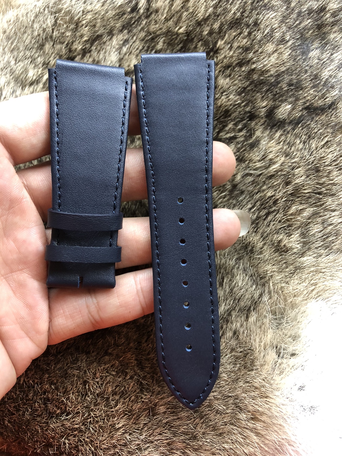 2020年蓝色柔软手表带