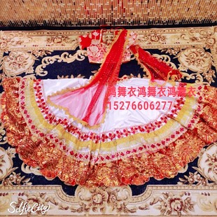 鸿舞衣印度舞蹈服装 专业订做