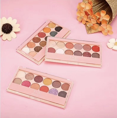 tiai8859十二色眼影盘珠光持久