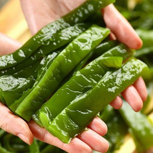 盐绩海白菜海带梗裙菜火锅菜凉拌菜