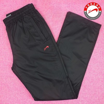 梭织运动裤双层直筒跑步学生防水