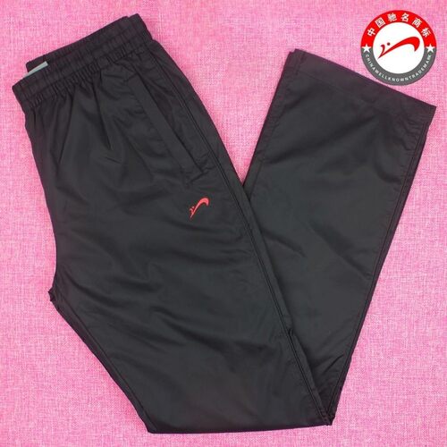 梭织运动裤双层直筒跑步学生防水